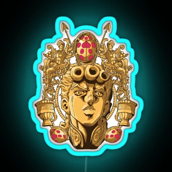 Golden Wind RGB Neon Sign