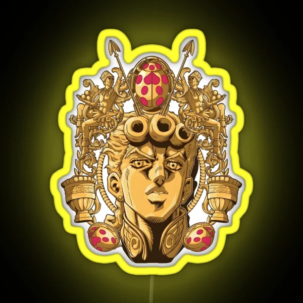 Golden Wind RGB Neon Sign