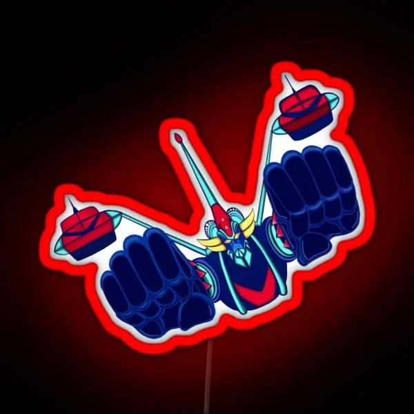 Goldorak Flying Grendizer RGB Neon Sign