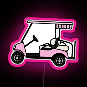 Golf Cart RGB Neon Sign