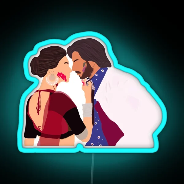 Golliyon Ki Rasleela Ram Leela Ranveer Singh RGB Neon Sign