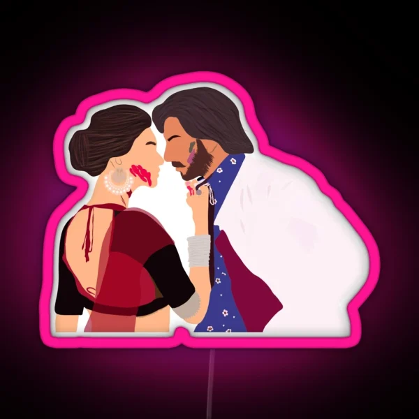 Golliyon Ki Rasleela Ram Leela Ranveer Singh RGB Neon Sign