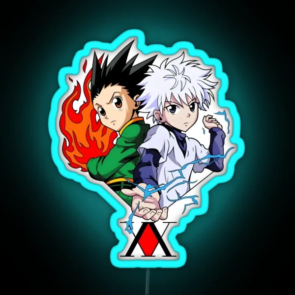 Gon And Killua RGB Neon Sign