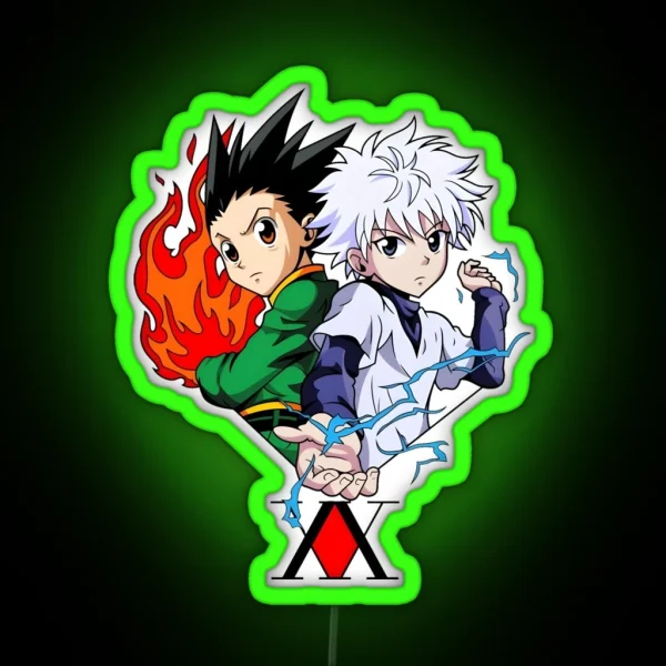 Gon And Killua RGB Neon Sign