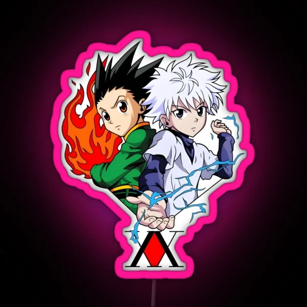 Gon And Killua RGB Neon Sign