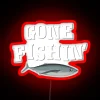 Gone Fishin Gone Fishing RGB Neon Sign - Image 2