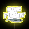 Gone Fishin Gone Fishing RGB Neon Sign - Image 5