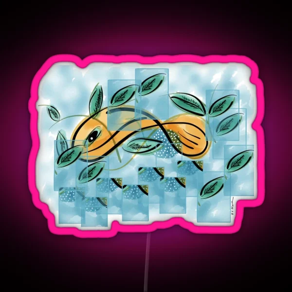 Gone Fishin RGB Neon Sign