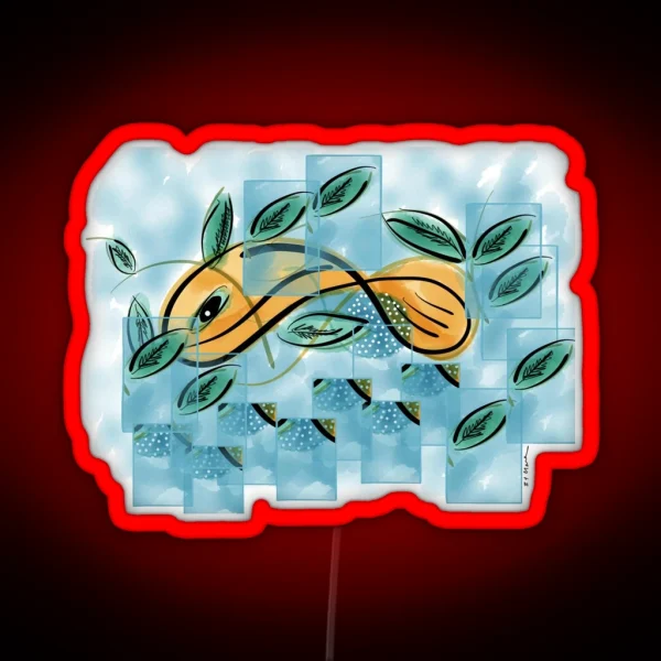 Gone Fishin RGB Neon Sign