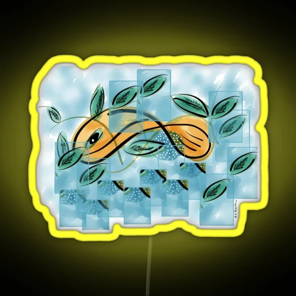Gone Fishin RGB Neon Sign