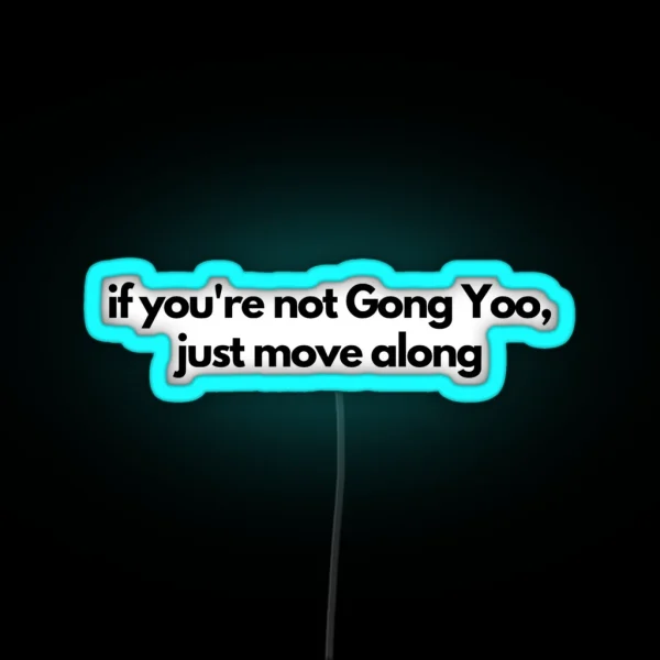 Gong Yoo Kdrama Led RGB Neon Sign