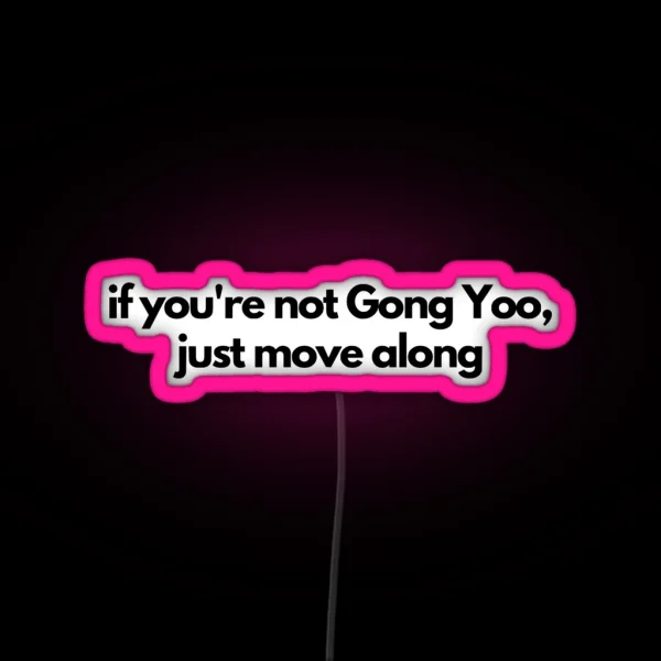 Gong Yoo Kdrama Led RGB Neon Sign
