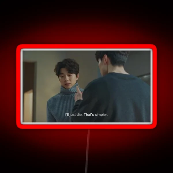 Gong Yoo Mood RGB Neon Sign