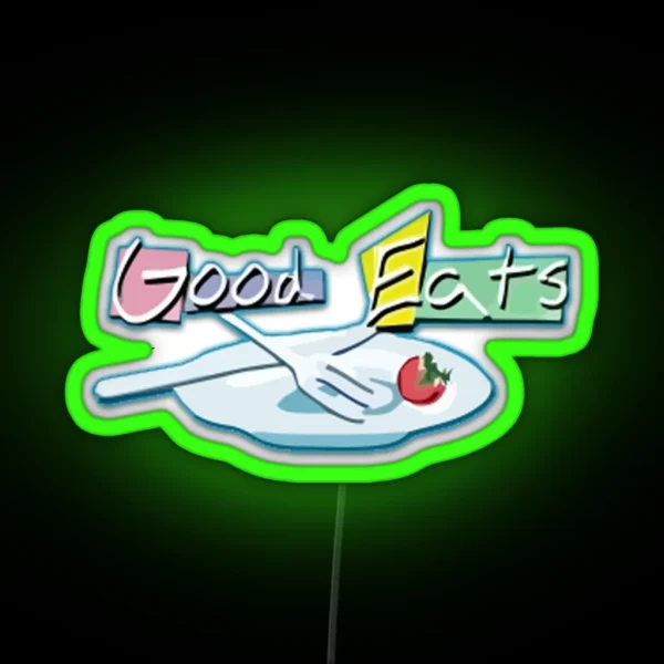 Good Eats Alton Brown RGB Neon Sign