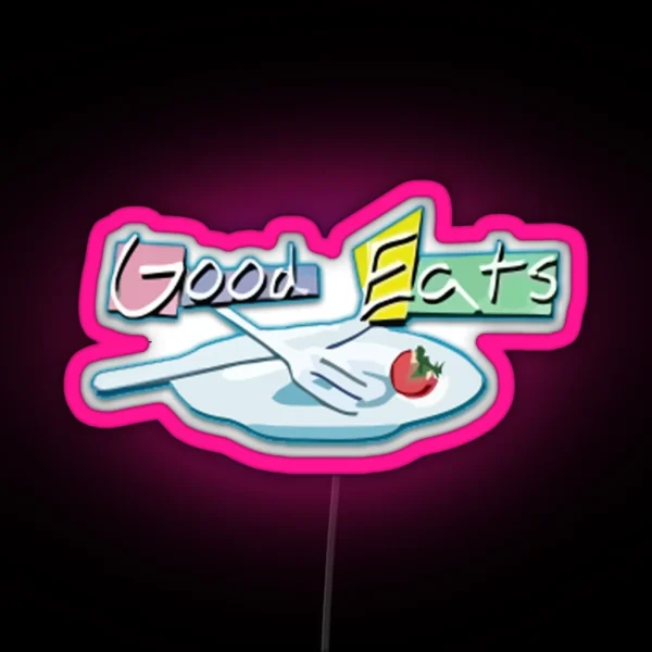 Good Eats Alton Brown RGB Neon Sign