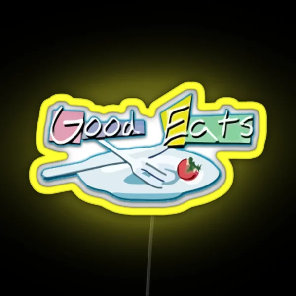 Good Eats Alton Brown RGB Neon Sign