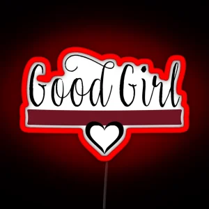 Good Girl Choker RGB Neon Sign