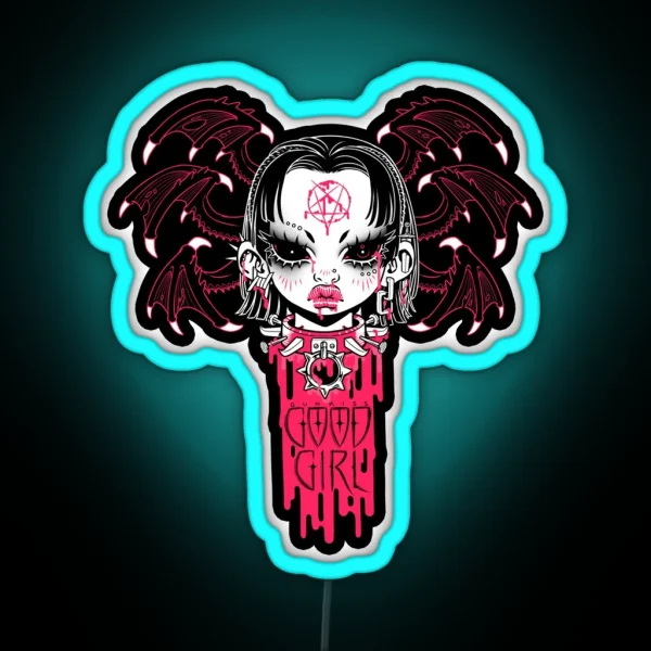 GOOD GIRL RGB Neon Sign