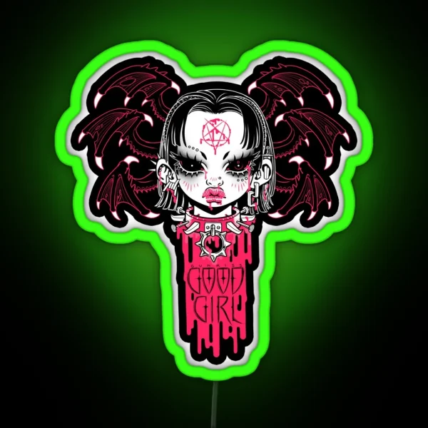 GOOD GIRL RGB Neon Sign
