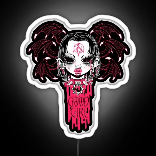 GOOD GIRL RGB Neon Sign