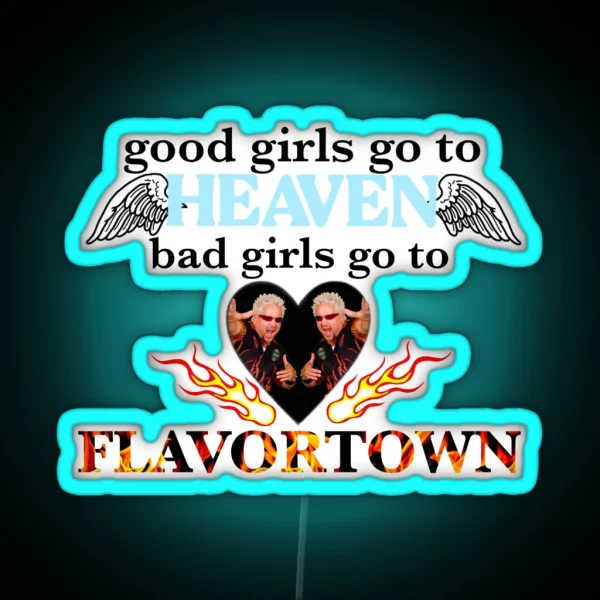 Good Girls Guy Fieri RGB Neon Sign