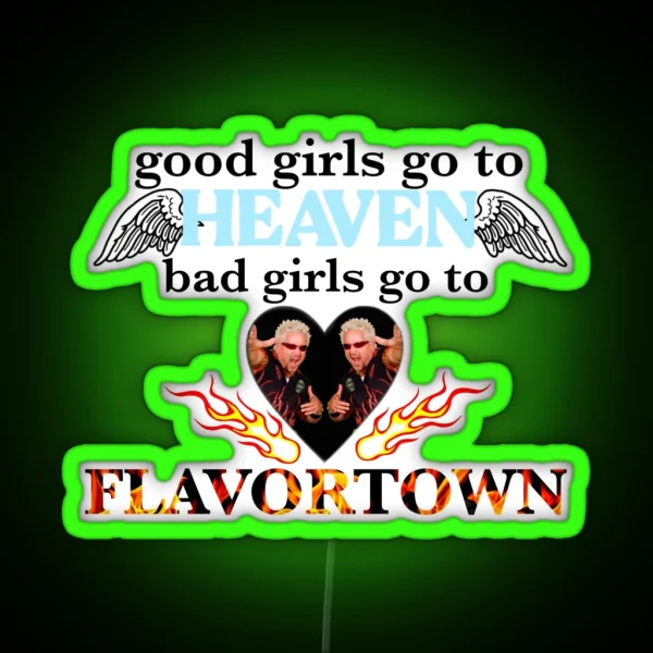 Good Girls Guy Fieri RGB Neon Sign