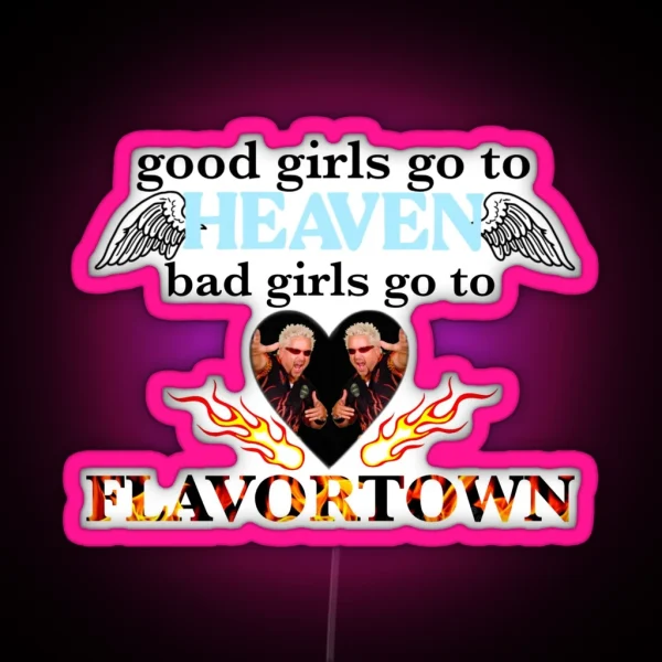 Good Girls Guy Fieri RGB Neon Sign