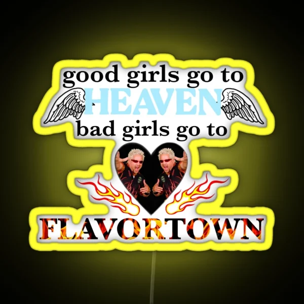 Good Girls Guy Fieri RGB Neon Sign