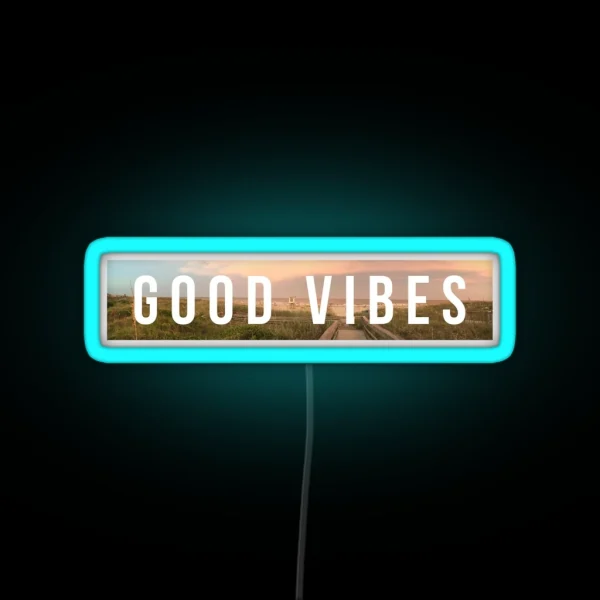 Good Vibes Led RGB Neon Sign