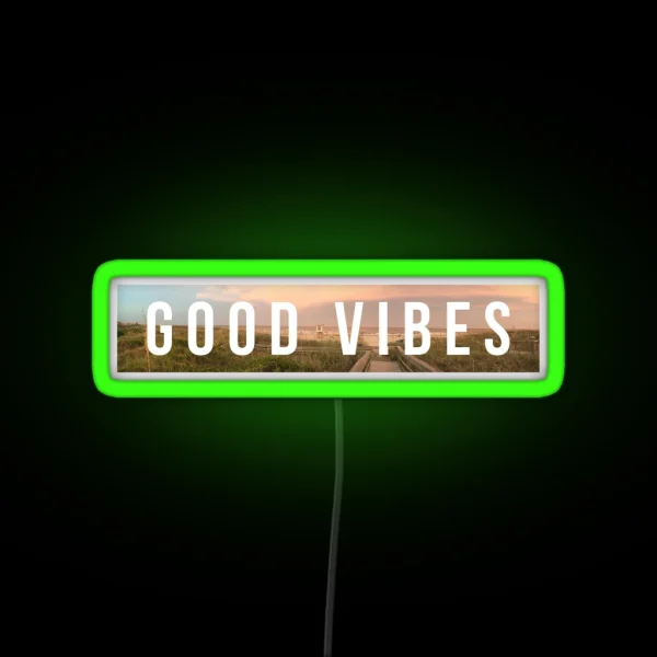 Good Vibes Led RGB Neon Sign