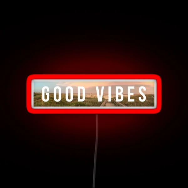 Good Vibes Led RGB Neon Sign