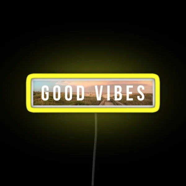 Good Vibes Led RGB Neon Sign