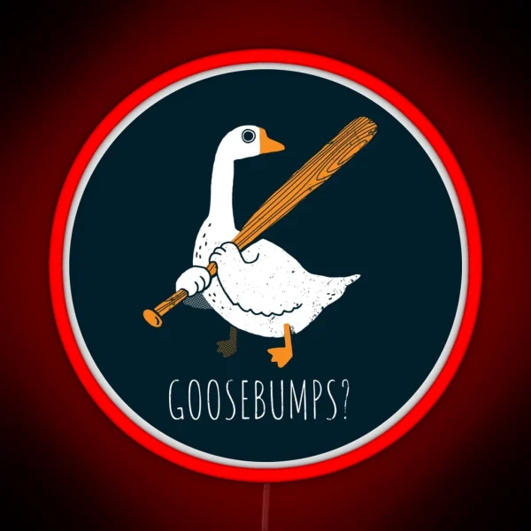 Goose Bumps RGB Neon Sign
