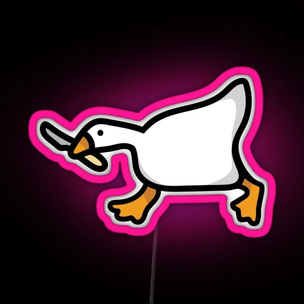 Goose Game Led RGB Neon Sign