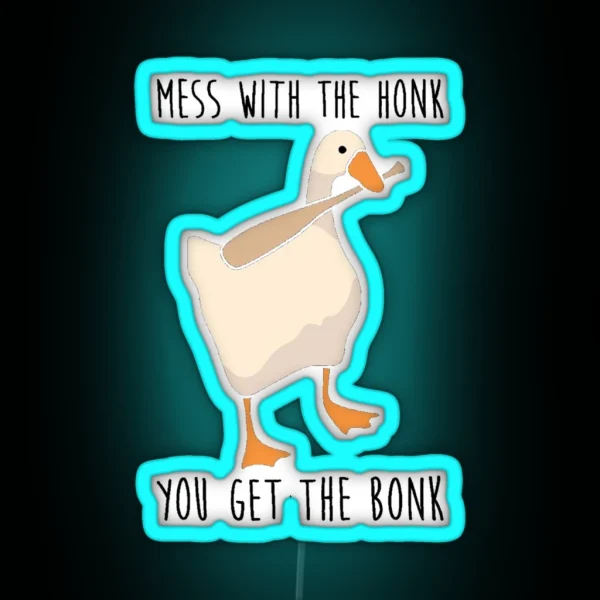 Goose Game RGB Neon Sign
