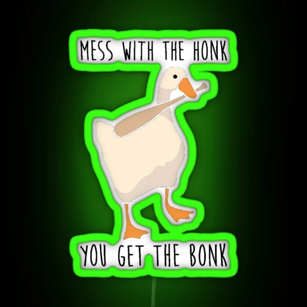 Goose Game RGB Neon Sign