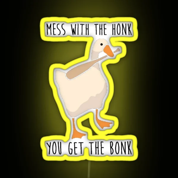 Goose Game RGB Neon Sign