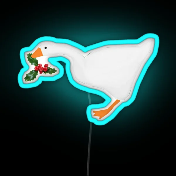 Goose Has The Berries RGB Neon Sign
