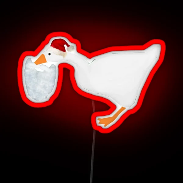 Goose Not For YOU With HAT RGB Neon Sign