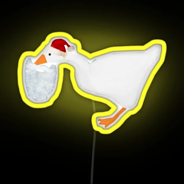 Goose Not For YOU With HAT RGB Neon Sign