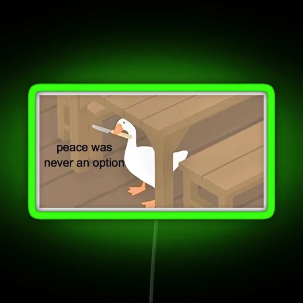 Goose RGB Neon Sign