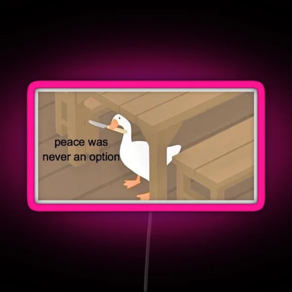 Goose RGB Neon Sign