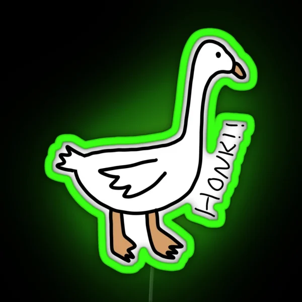 Goose RGB Neon Sign