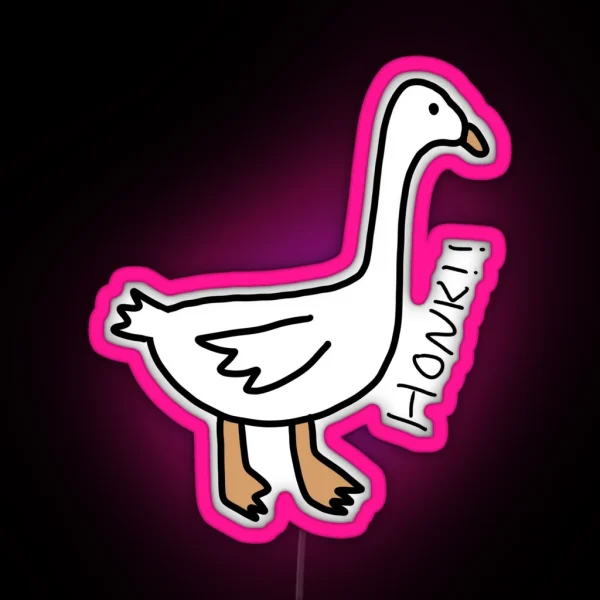 Goose RGB Neon Sign