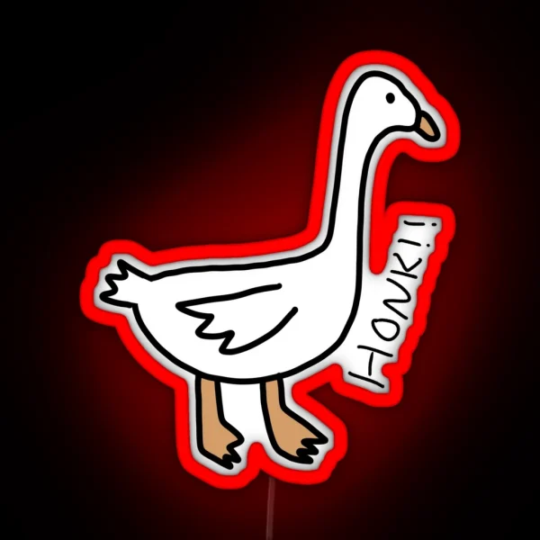Goose RGB Neon Sign