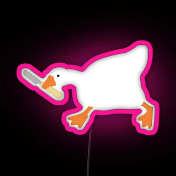 Goose RGB Neon Sign