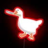 Goose With Knife Untitled Goose Game RGB Neon Sign - Image 2