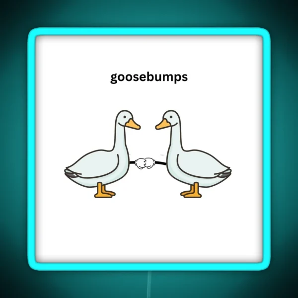 Goosebumps RGB Neon Sign
