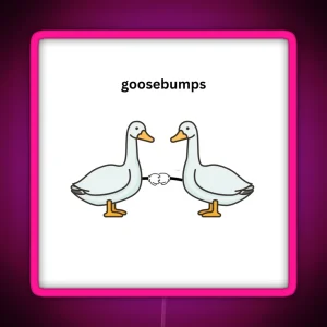 Goosebumps RGB Neon Sign