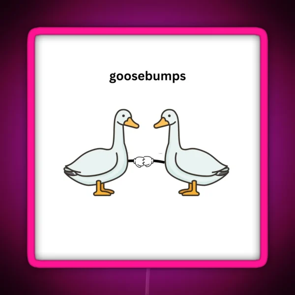 Goosebumps RGB Neon Sign